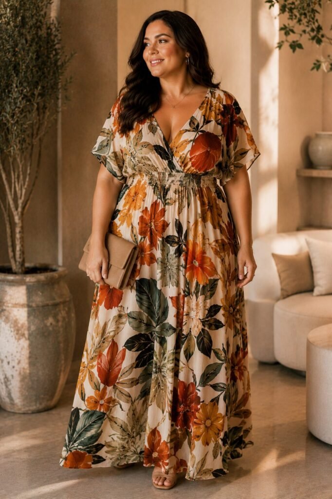 Print Maxi Dresses Bold Yet Breathable