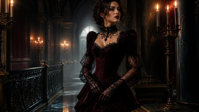 19 Romantic Goth Outfits To Try | Dark Romantic Outfit & Gothic Style Ideas